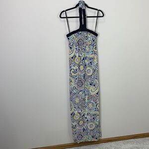 Elle maxi dress halter XS boho (H1)
